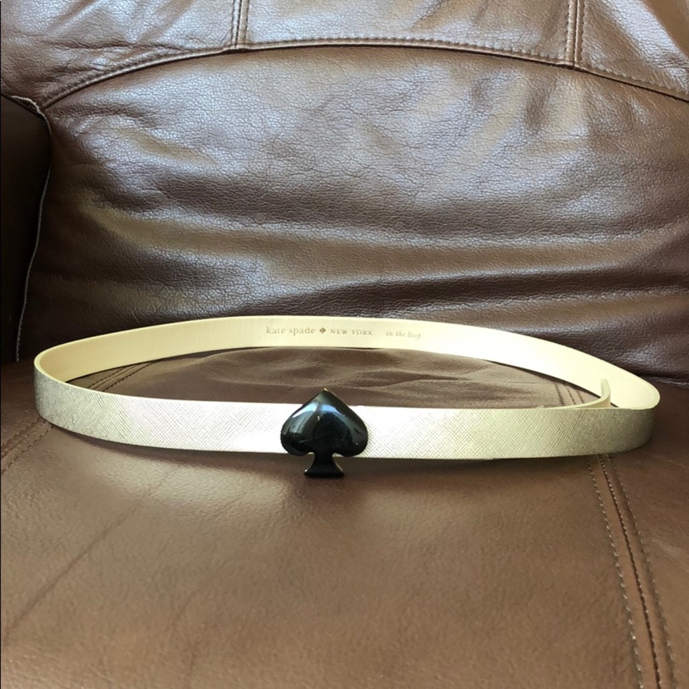 Kate Spade gold belt size L